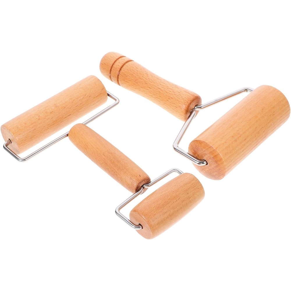 1Pc Wooden Rolling Pin Handhel - Kitchen Roller Baking review and price