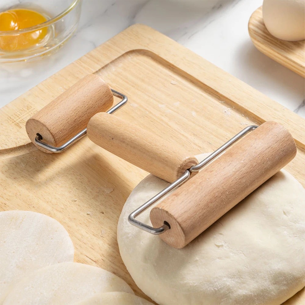 1Pc Wooden Rolling Pin Handhel - Kitchen Roller Baking review and price