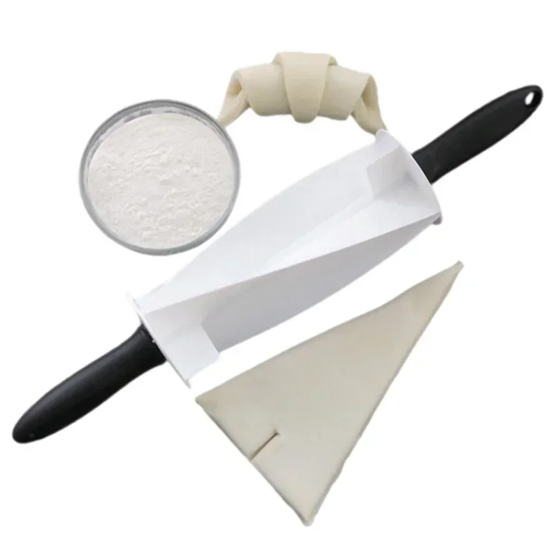 1pc Croissant Dough Cutter Pla - Kitchen Roller Baking review and price