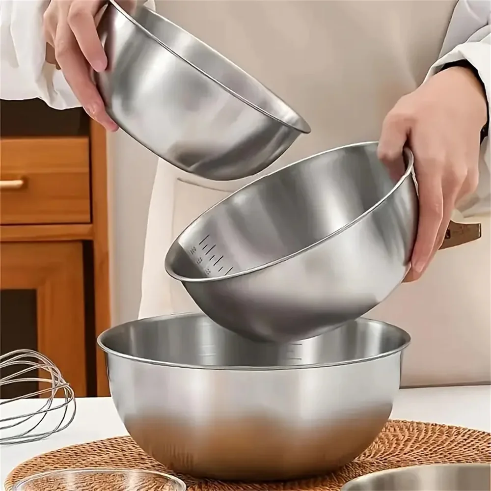 2026 Stainless Steel Mixing Bo - Baking Kitchen Set review and price