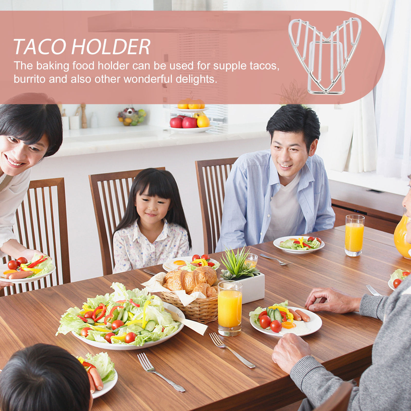 Taco Rack Stand Stainless Stee - Kitchen Baking Rack review and price