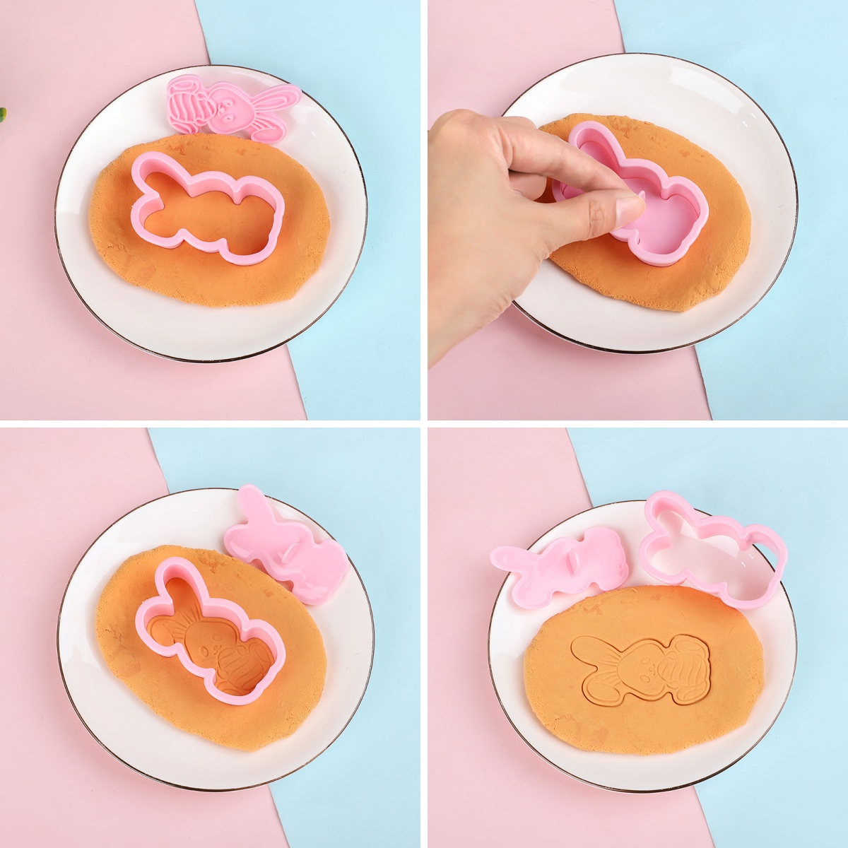 6pcs/Set Easter Bunny Cookie C - Baking Kitchen Set review and price