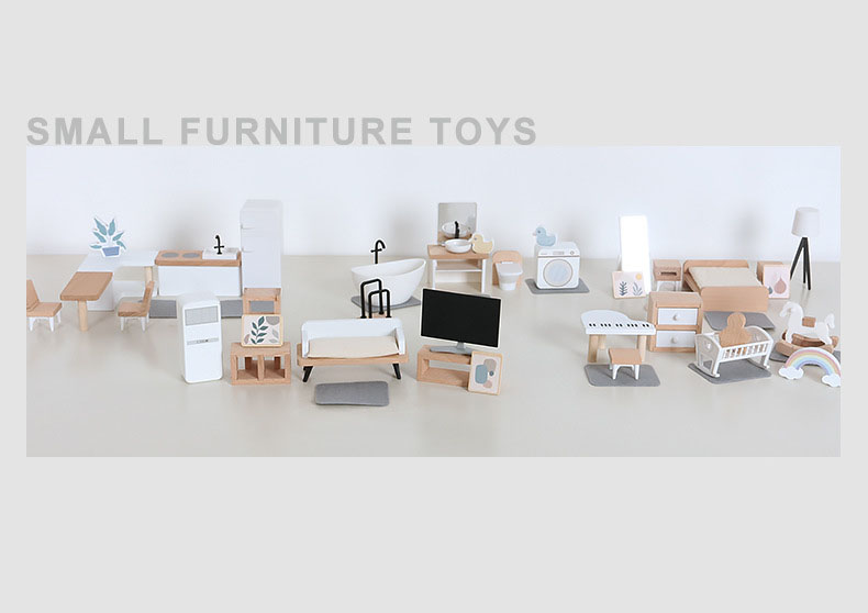 Modern dollhouse furniture kit - Kitchen Uncle review and price