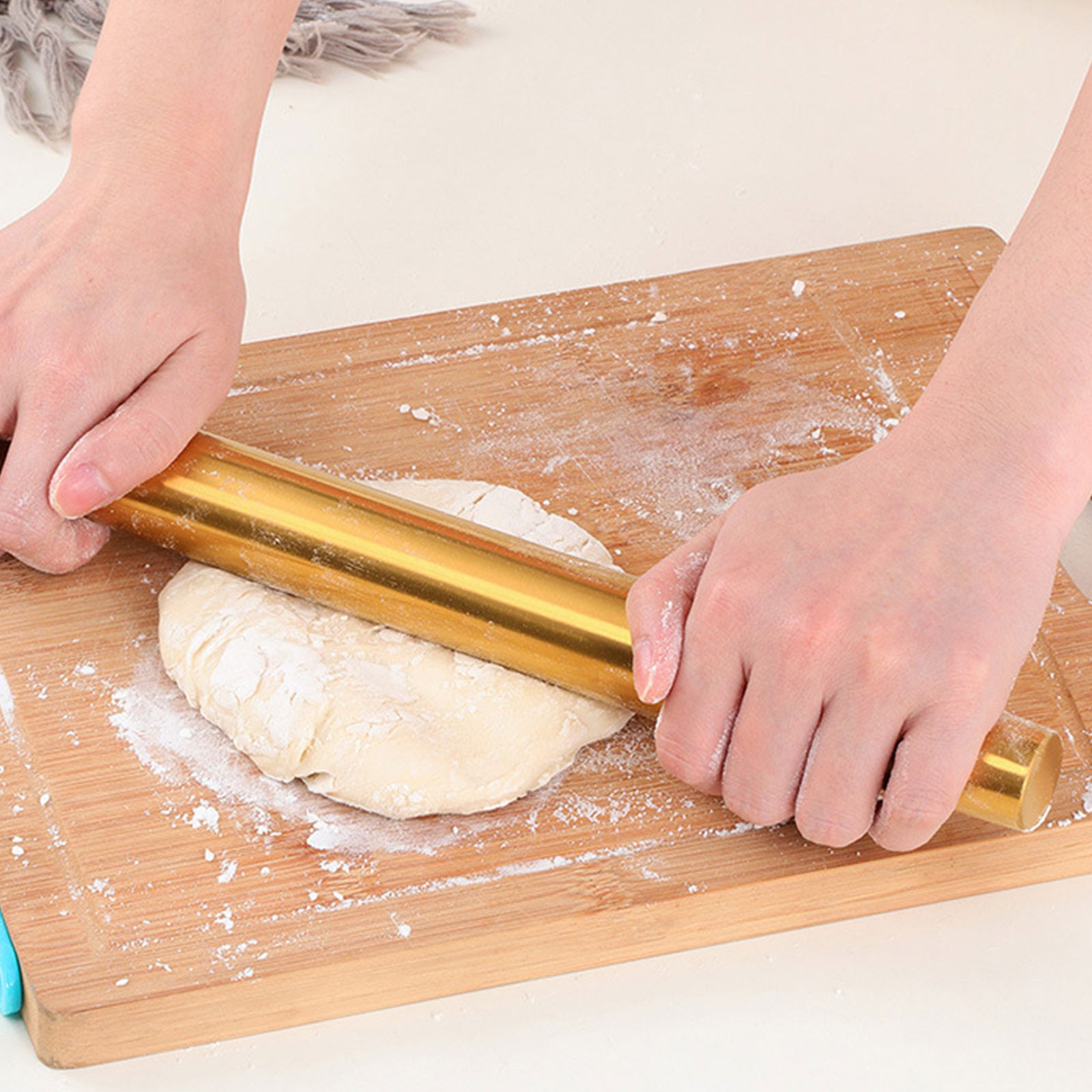 Gold Rolling Pin Baking Tool C - Kitchen Roller Baking review and price
