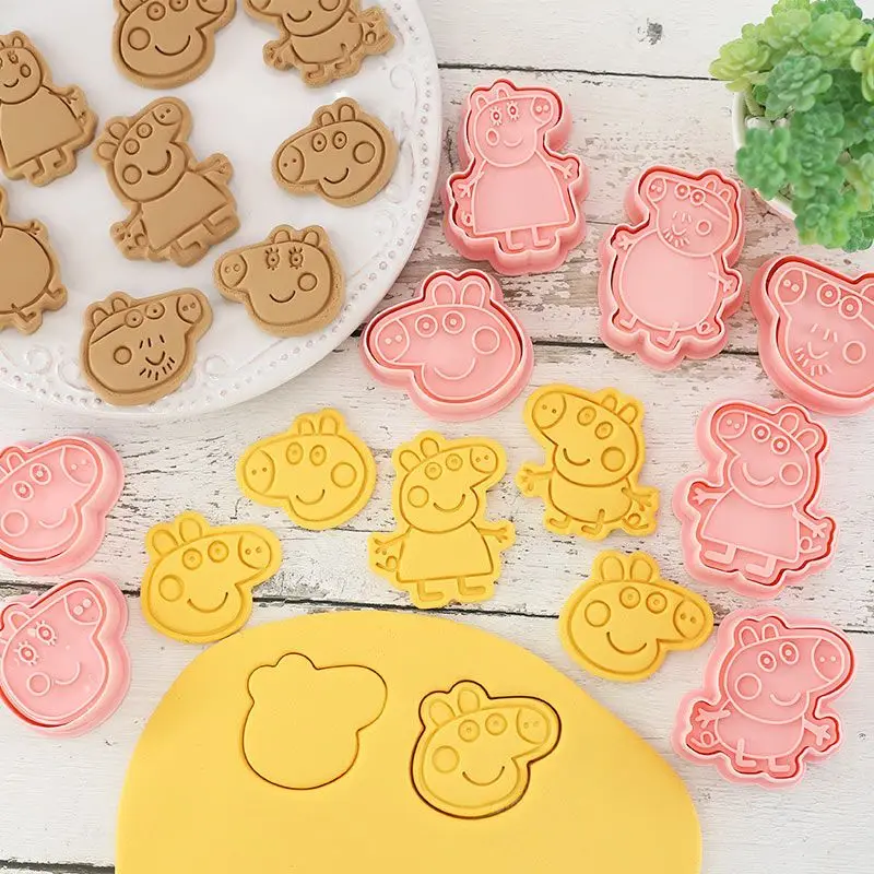 8Pcs Peppa Pig Cookie Cutter S - Baking Kitchen Set review and price