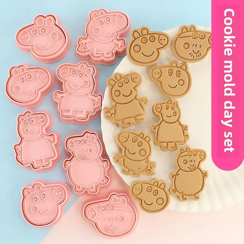 8Pcs Peppa Pig Cookie Cutter S - Baking Kitchen Set review and price