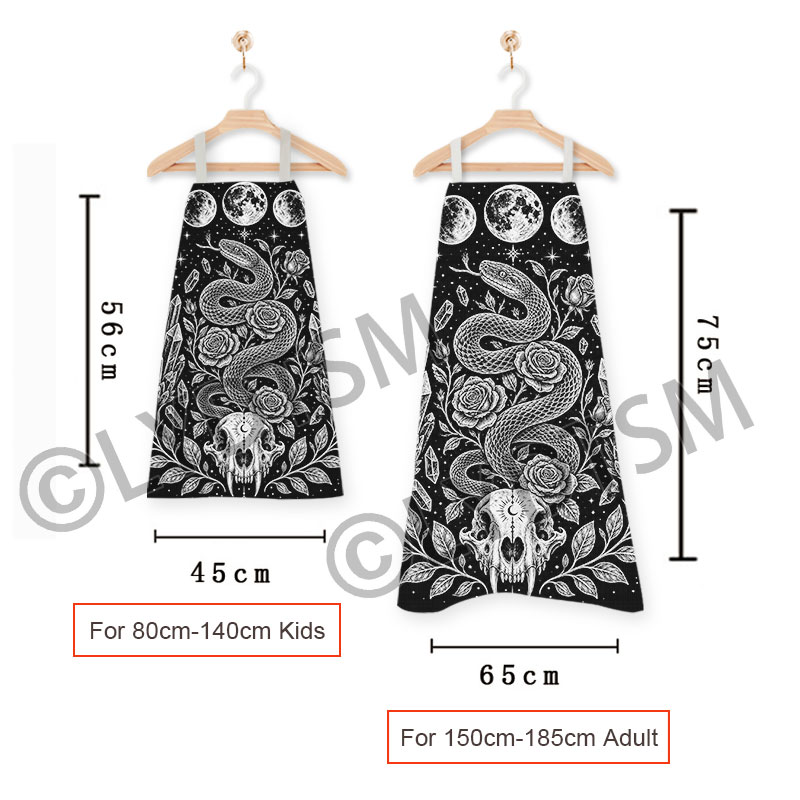 Gothic Witch Occult Apron Snak - Kitchen Witch Baking review and price